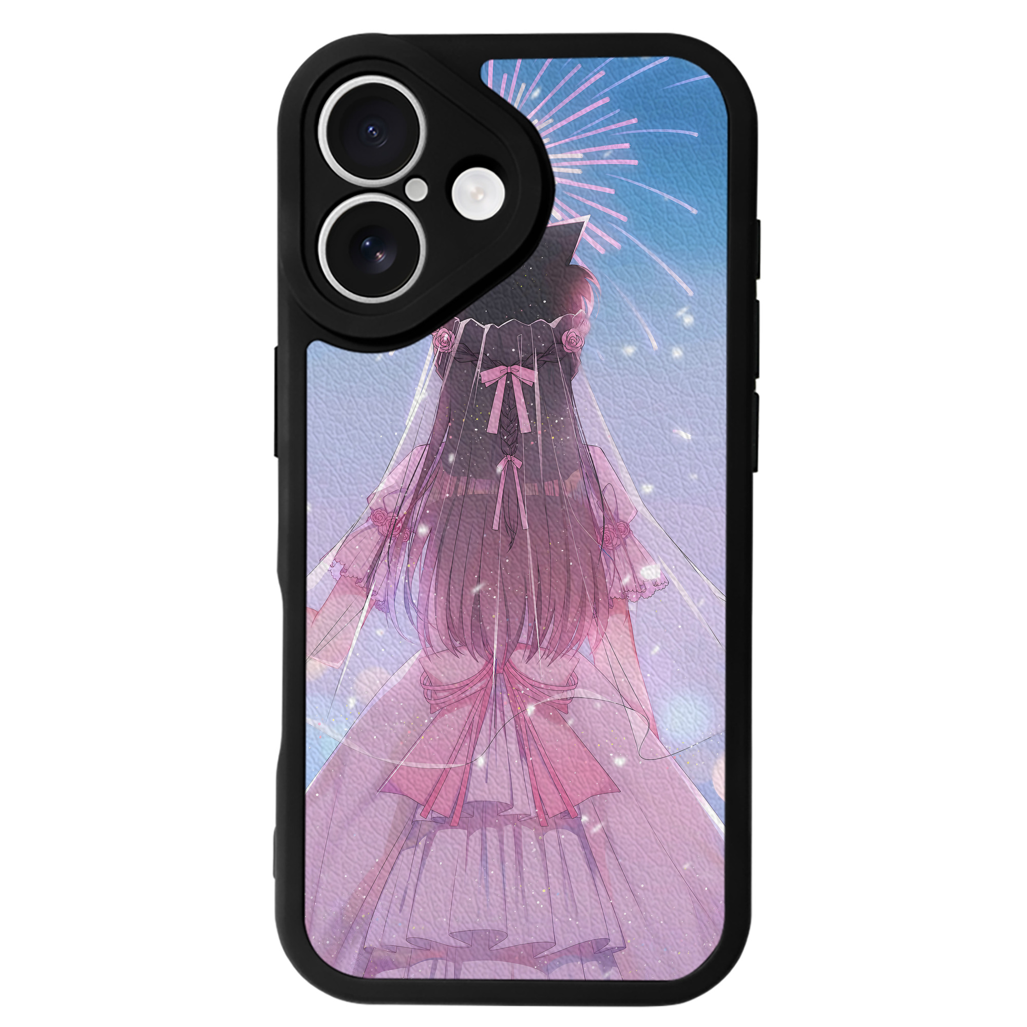（画像用） 名探偵コナン Detective Conan 【iPhone 16シリーズ対応】シリコンスマホケース（レザー調） 材質：シリコン